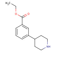 794500-83-7 ethyl 3-piperidin-4-ylbenzoate chemical structure