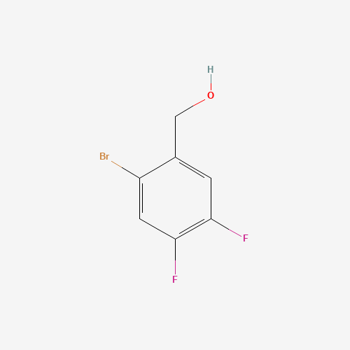 476620-55-0 (2-bromo-4,5-difluorophenyl)methanol chemical structure