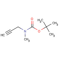 124045-51-8 tert-butyl N-methyl-N-prop-2-ynylcarbamate chemical structure