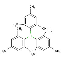 7297-95-2 tris(2,4,6-trimethylphenyl)borane chemical structure