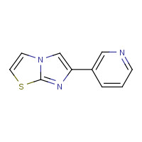 96911-74-9 6-pyridin-3-ylimidazo[2,1-b][1,3]thiazole chemical structure