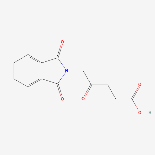 92632-81-0 5-(1,3-dioxoisoindol-2-yl)-4-oxopentanoic acid chemical structure