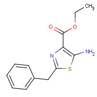 169513-96-6 ethyl 5-amino-2-benzyl-1,3-thiazole-4-carboxylate chemical structure