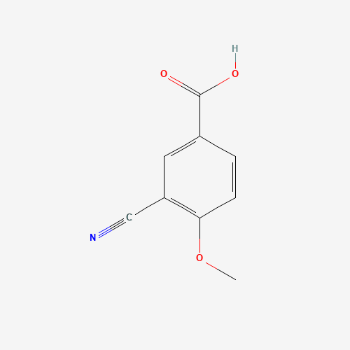 117738-82-6 3-cyano-4-methoxybenzoic acid chemical structure