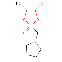 51868-96-3 1-(diethoxyphosphorylmethyl)pyrrolidine chemical structure