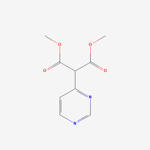 86761-91-3 dimethyl 2-pyrimidin-4-ylpropanedioate chemical structure