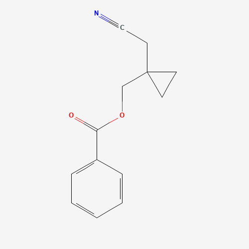142148-12-7 [1-(cyanomethyl)cyclopropyl]methyl benzoate chemical structure