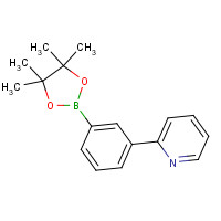 453530-49-9 2-[3-(4,4,5,5-tetramethyl-1,3,2-dioxaborolan-2-yl)phenyl]pyridine chemical structure