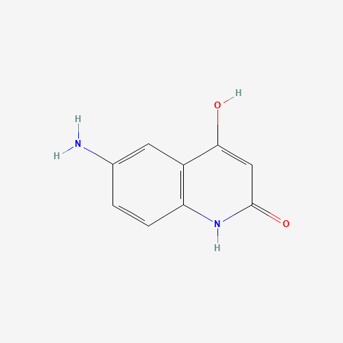 5045-89-6 6-amino-4-hydroxy-1H-quinolin-2-one chemical structure
