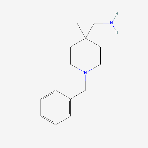 1345728-53-1 (1-benzyl-4-methylpiperidin-4-yl)methanamine chemical structure