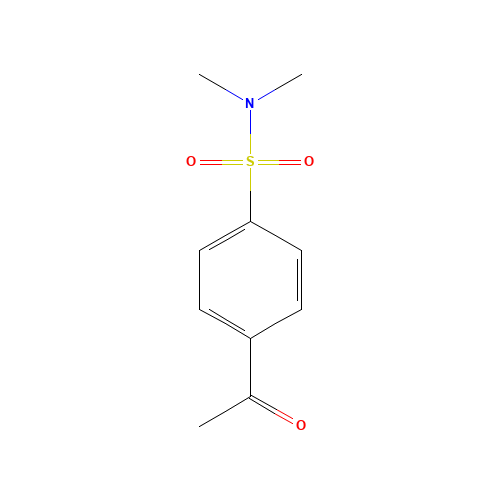 60000-87-5 4-acetyl-N,N-dimethylbenzenesulfonamide chemical structure