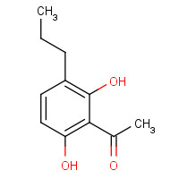 53542-79-3 1-(2,6-dihydroxy-3-propylphenyl)ethanone chemical structure