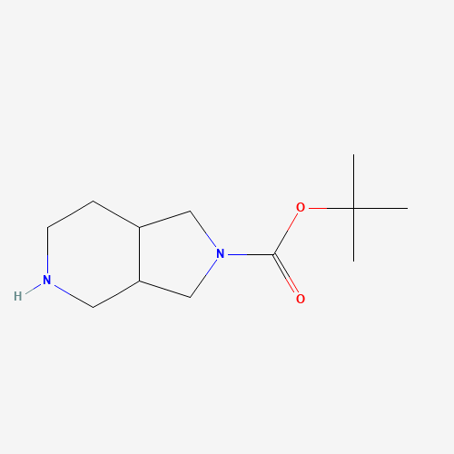 885270-57-5 tert-butyl 1,3,3a,4,5,6,7,7a-octahydropyrrolo[3,4-c]pyridine-2-carboxylate chemical structure