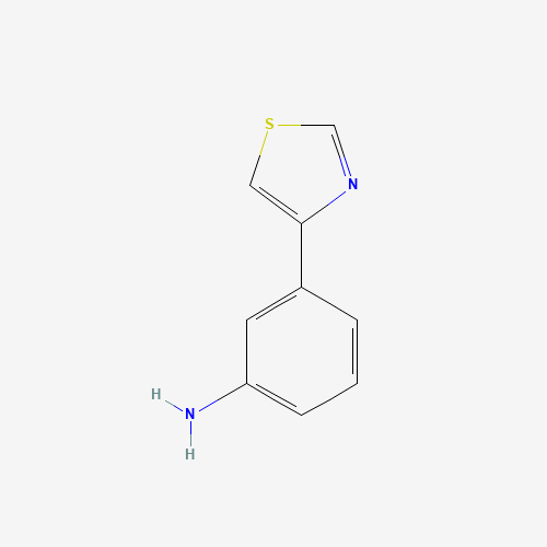 134812-28-5 3-(1,3-thiazol-4-yl)aniline chemical structure