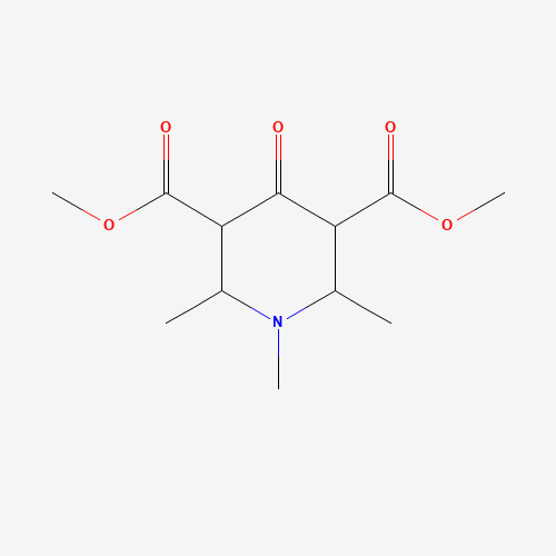 1005161-79-4 dimethyl 1,2,6-trimethyl-4-oxopiperidine-3,5-dicarboxylate chemical structure