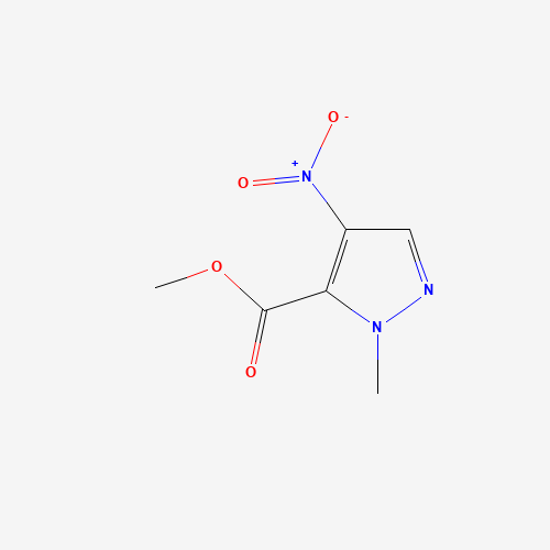 309740-49-6 methyl 2-methyl-4-nitropyrazole-3-carboxylate chemical structure