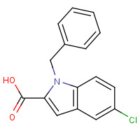 1026645-16-8 1-benzyl-5-chloroindole-2-carboxylic acid chemical structure