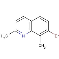 1189106-33-9 7-bromo-2,8-dimethylquinoline chemical structure