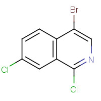 953421-74-4 4-bromo-1,7-dichloroisoquinoline chemical structure