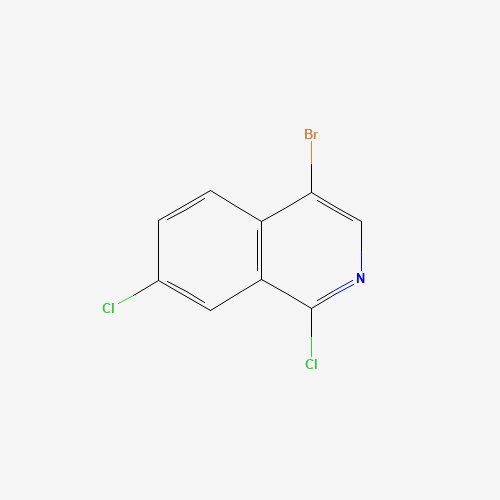 953421-74-4 4-bromo-1,7-dichloroisoquinoline chemical structure