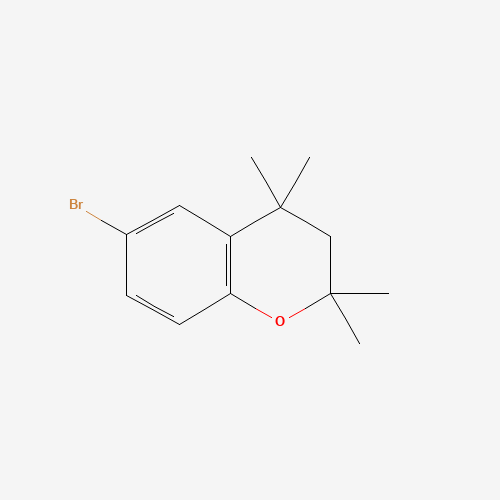 312738-91-3 6-bromo-2,2,4,4-tetramethyl-3H-chromene chemical structure