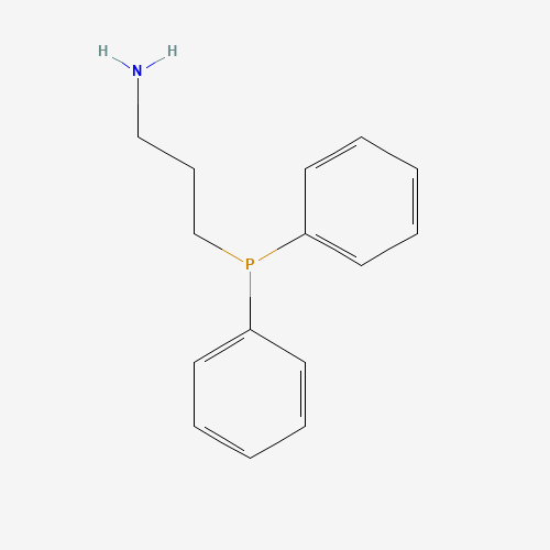 16605-03-1 3-diphenylphosphanylpropan-1-amine chemical structure