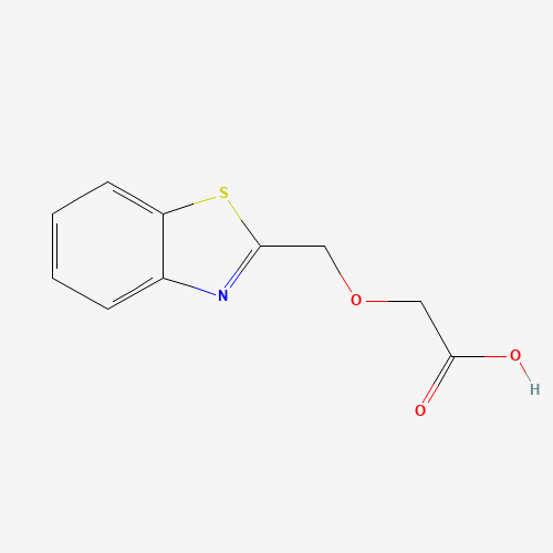 99513-52-7 2-(1,3-benzothiazol-2-ylmethoxy)acetic acid chemical structure