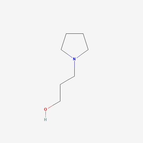 19748-66-4 3-pyrrolidin-1-ylpropan-1-ol chemical structure