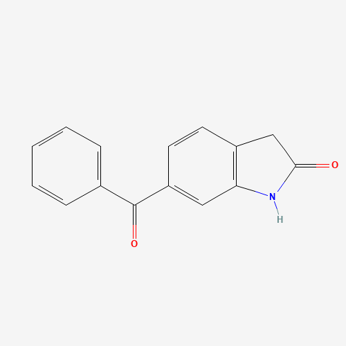 91713-63-2 6-benzoyl-1,3-dihydroindol-2-one chemical structure