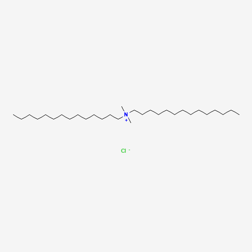 10108-91-5 dimethyl-di(tetradecyl)azanium;chloride chemical structure