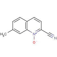 1044278-41-2 7-methyl-1-oxidoquinolin-1-ium-2-carbonitrile chemical structure