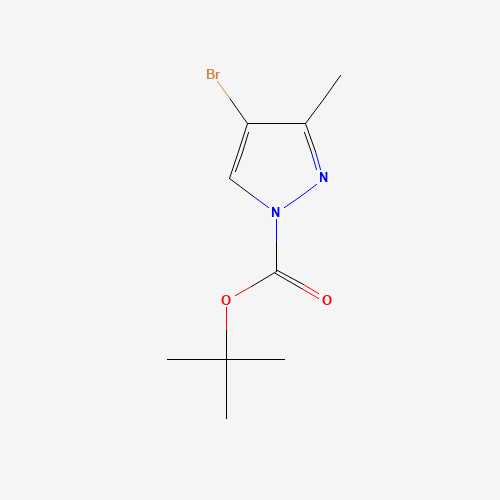 1021919-24-3 tert-butyl 4-bromo-3-methylpyrazole-1-carboxylate chemical structure