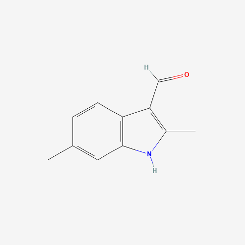 728024-59-7 2,6-dimethyl-1H-indole-3-carbaldehyde chemical structure