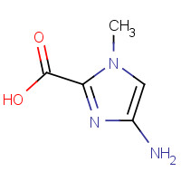 263710-28-7 4-amino-1-methylimidazole-2-carboxylic acid chemical structure