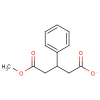 95592-75-9 5-methoxy-5-oxo-3-phenylpentanoate chemical structure