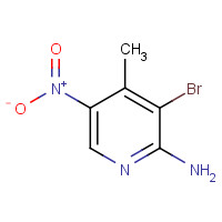 929976-32-9 3-bromo-4-methyl-5-nitropyridin-2-amine chemical structure