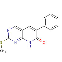 867353-58-0 2-methylsulfanyl-6-phenyl-8H-pyrido[2,3-d]pyrimidin-7-one chemical structure