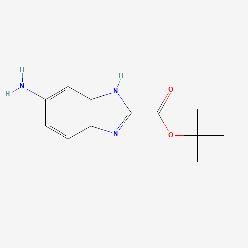 1093261-34-7 tert-butyl 6-amino-1H-benzimidazole-2-carboxylate chemical structure