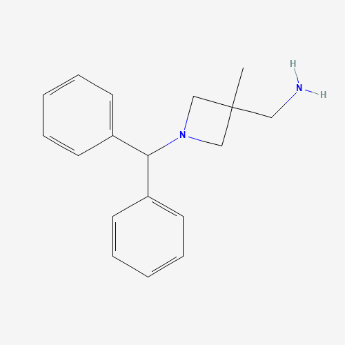 133891-59-5 (1-benzhydryl-3-methylazetidin-3-yl)methanamine chemical structure
