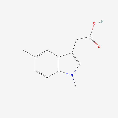 52531-13-2 2-(1,5-dimethylindol-3-yl)acetic acid chemical structure