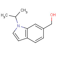 202745-77-5 (1-propan-2-ylindol-6-yl)methanol chemical structure