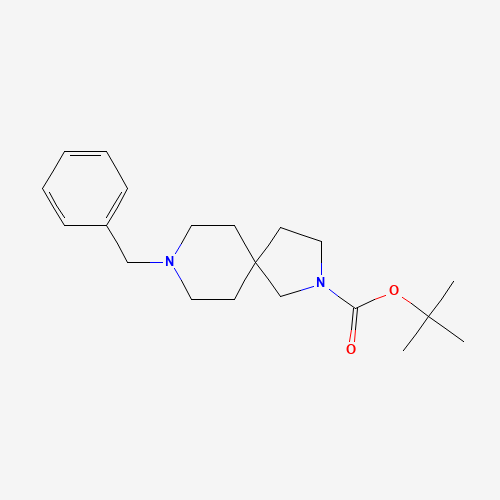 336191-16-3 tert-butyl 8-benzyl-2,8-diazaspiro[4.5]decane-2-carboxylate chemical structure