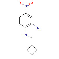 1250088-66-4 1-N-(cyclobutylmethyl)-4-nitrobenzene-1,2-diamine chemical structure