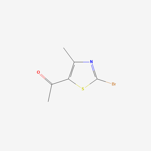 1093106-54-7 1-(2-bromo-4-methyl-1,3-thiazol-5-yl)ethanone chemical structure