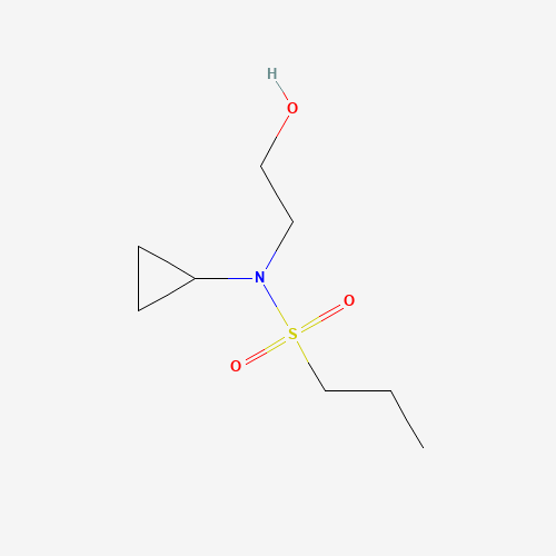 1153414-25-5 N-cyclopropyl-N-(2-hydroxyethyl)propane-1-sulfonamide chemical structure