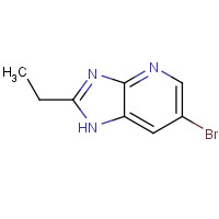 68175-12-2 6-bromo-2-ethyl-1H-imidazo[4,5-b]pyridine chemical structure