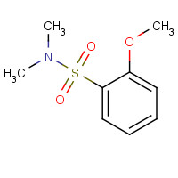 24914-00-9 2-methoxy-N,N-dimethylbenzenesulfonamide chemical structure