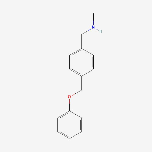 941716-90-1 N-methyl-1-[4-(phenoxymethyl)phenyl]methanamine chemical structure