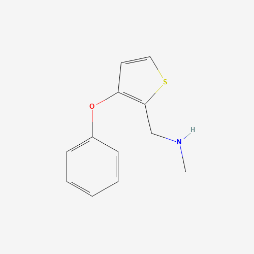 930111-14-1 N-methyl-1-(3-phenoxythiophen-2-yl)methanamine chemical structure