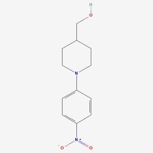 471937-85-6 [1-(4-nitrophenyl)piperidin-4-yl]methanol chemical structure